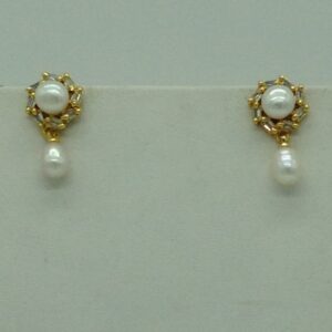 Freshwater White Round Graded 2 Lines Pearls Full Set JPP1078