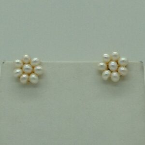 Freshwater Multicolour Flat 2 Lines Pearls Full Set JPP1056