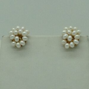 Freshwater White Flat 3 Lines Pearls Full Set JPP1053