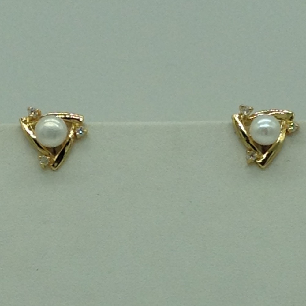 Freshwater White Round 2 Lines Pearls Full Set JPP1051