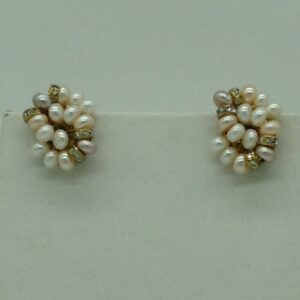 Freshwater Multicolour Flat Shaded 2 Lines Pearls Full Set JPP1048