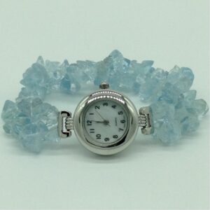 Aquamarine Chips 2 Layers Designer Watch JBG0254