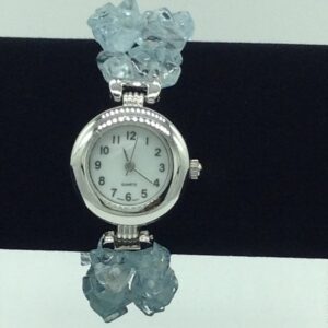 Aquamarine Chips 2 Layers Designer Watch JBG0254