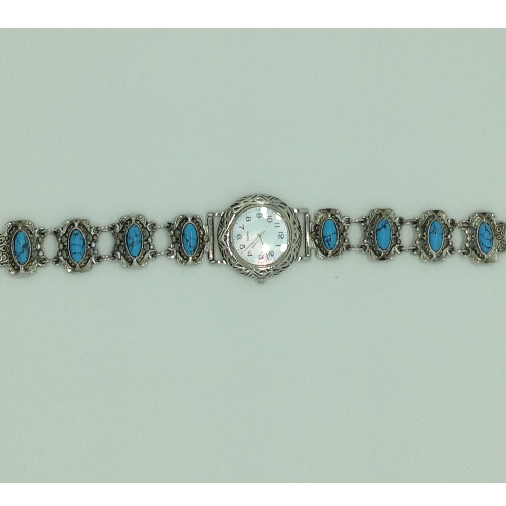 Turquoise Oval Designer Watch JBG0251