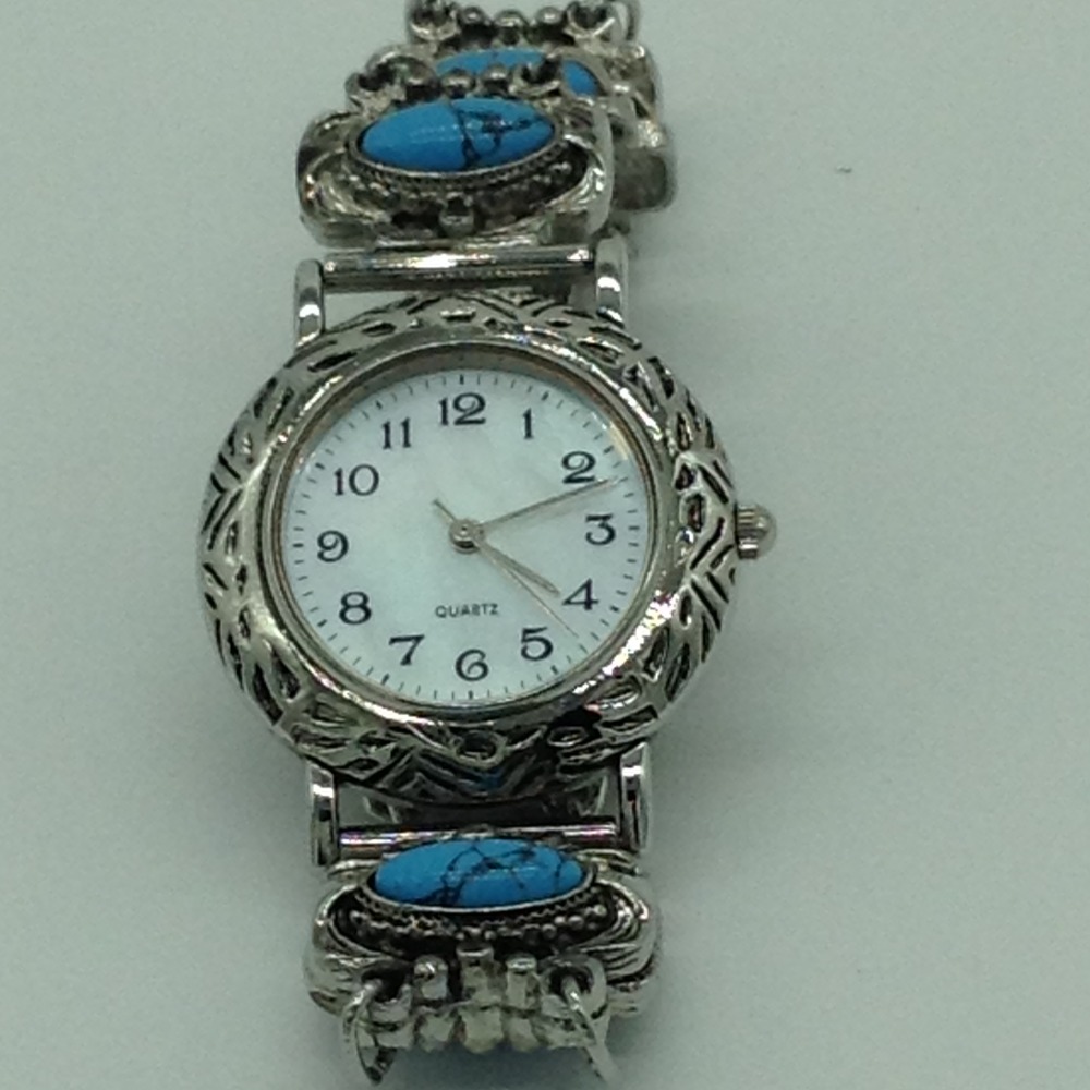 Turquoise Oval Designer Watch JBG0251