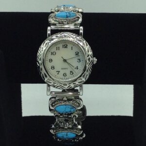 Turquoise Oval Designer Watch JBG0251
