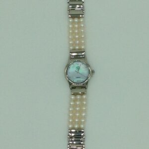 Freshwater White Round Pearls 3 Layers Watch JBG0248