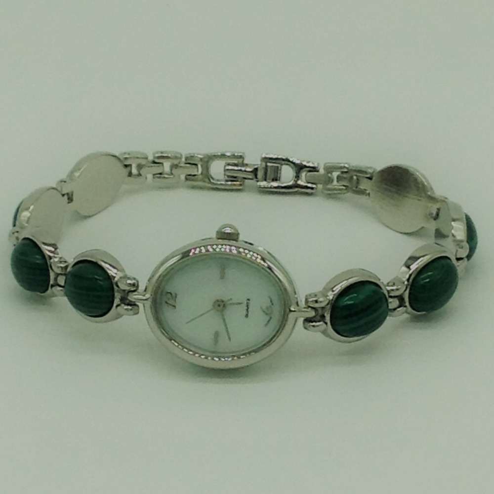 Natural Melagite Oval Designer Watch JBG0230