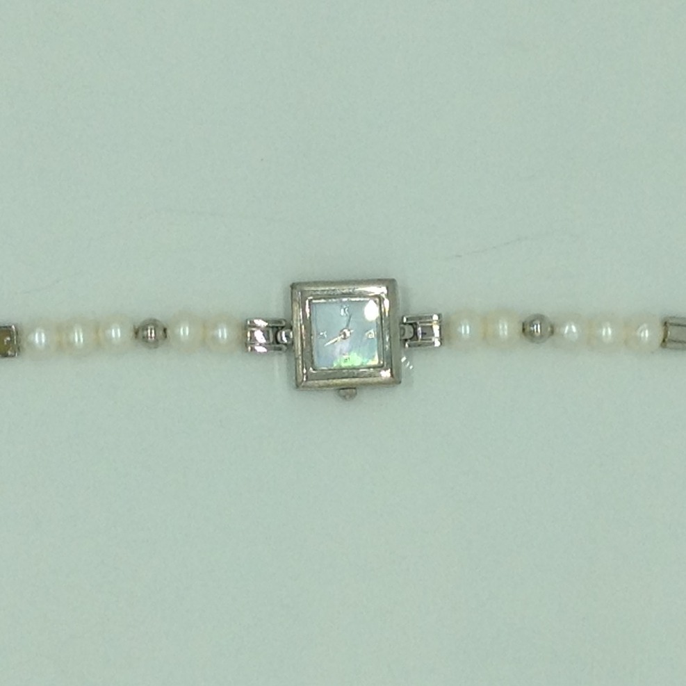 Freshwater White Round Pearls Watch JBG0229