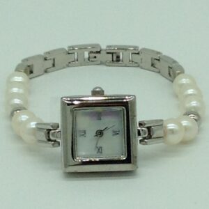 Freshwater White Round Pearls Watch JBG0229