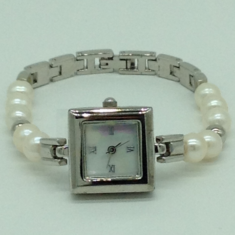 Freshwater White Round Pearls Watch JBG0229