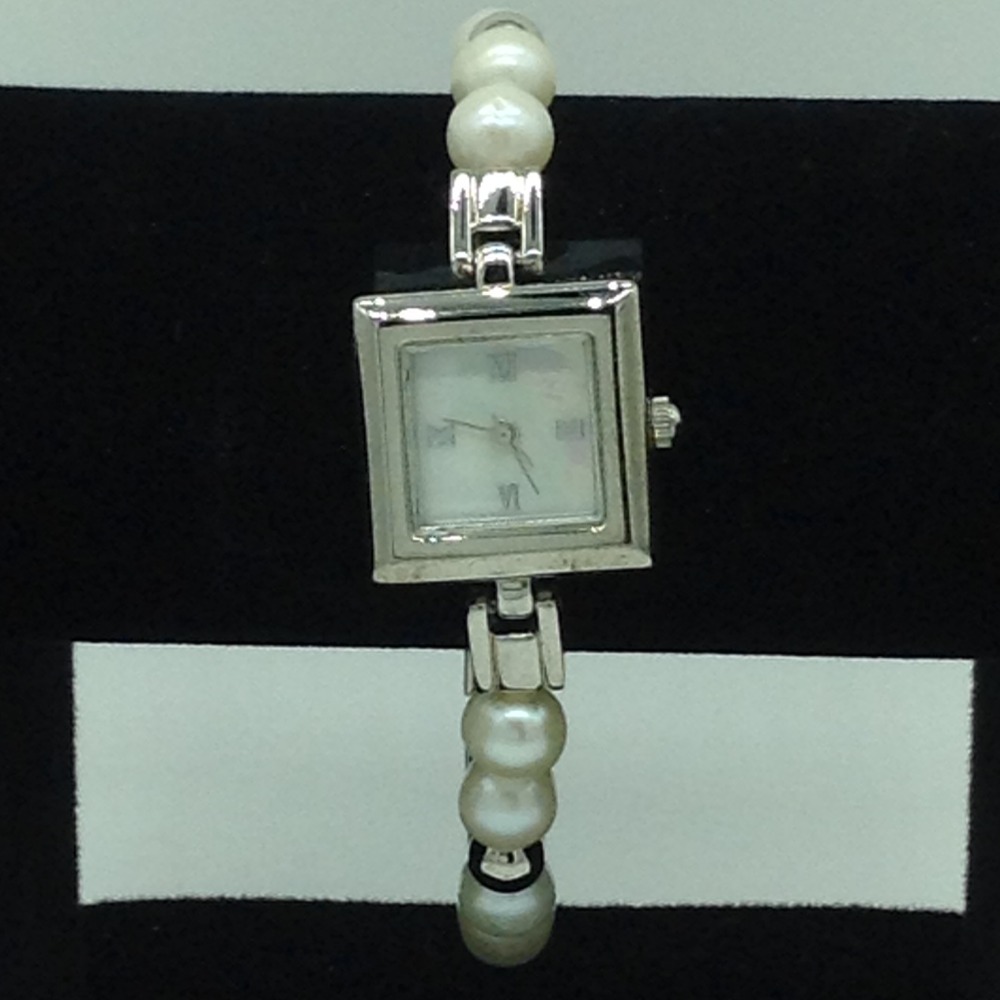 Freshwater White Round Pearls Watch JBG0229