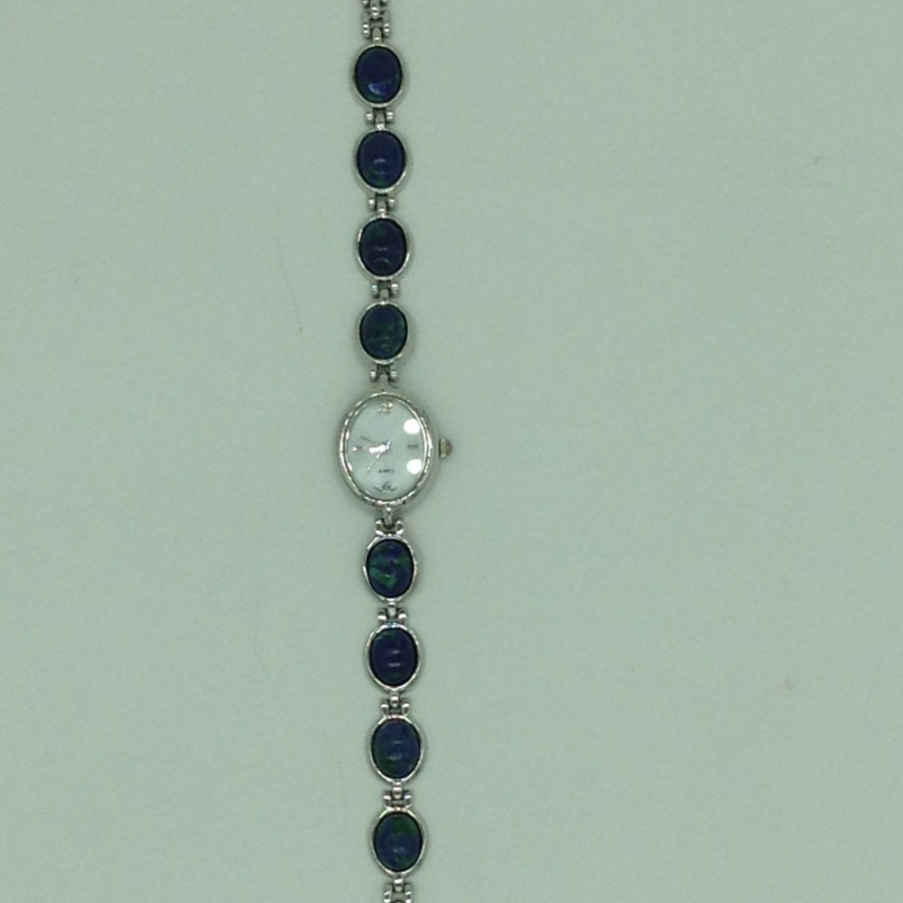 Natural Lapis Lazuli Oval Designer Watch JBG0228
