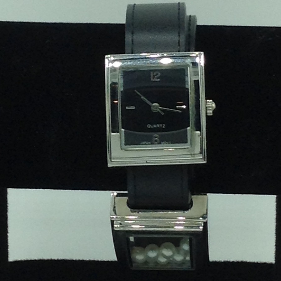 Freshwater White Round Dancing Pearls Dual Dial Watch JBG0226