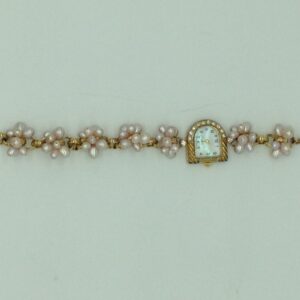 Freshwater Pink Drop Pearls Bunch Watch JBG0224