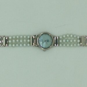 Freshwater Green Round Pearls 3 Layers Watch JBG0223