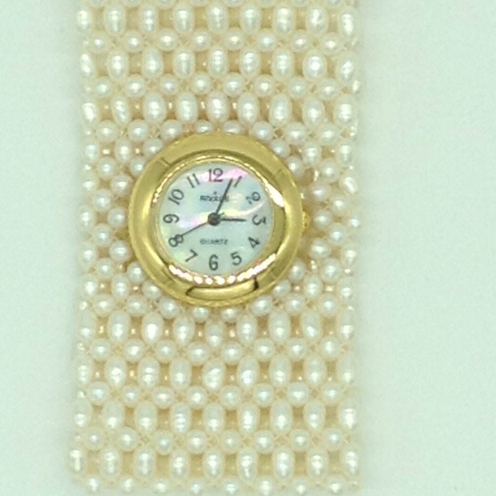 Freshwater Rice Jali Pearls Watch JBG0213