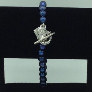 Grey Potato Pearls 1 Layers Bracelet JBG0191