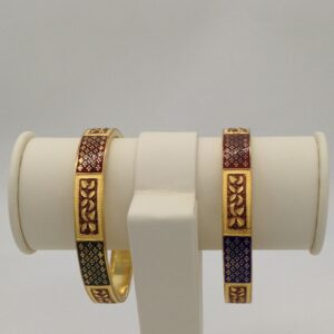 Multicolour Enamel Bangles JBG0042