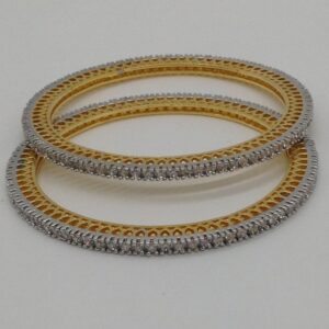 White CZ Bangles JBG0005