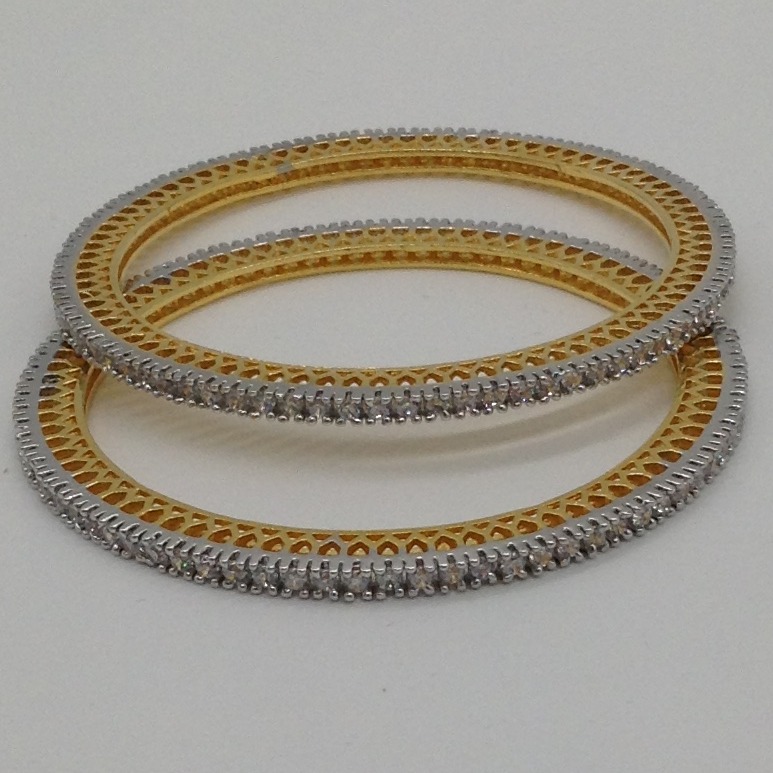 White CZ Bangles JBG0005