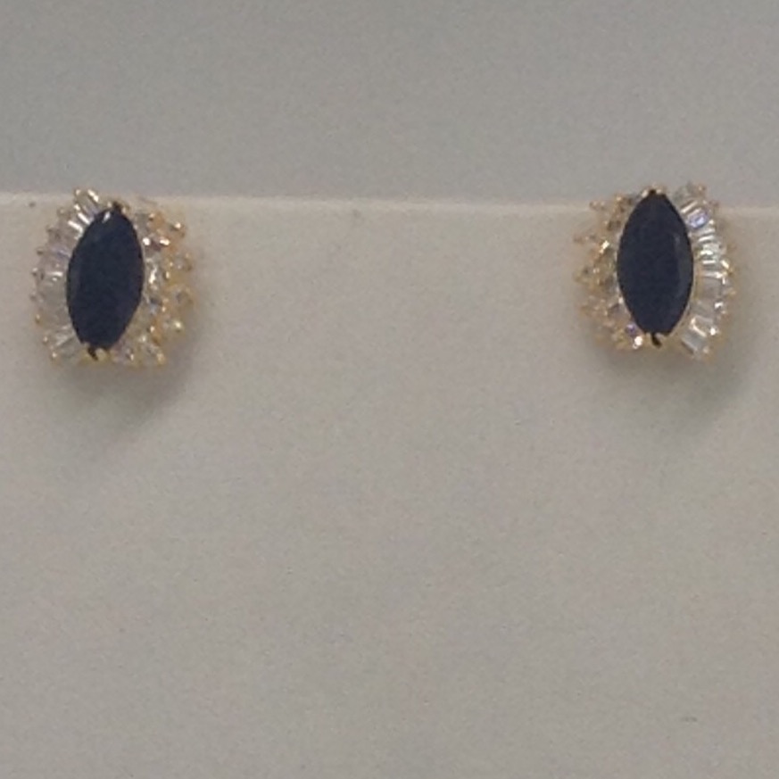 White,black cz pendent set with oval pearls mala jps0155 - Image 3