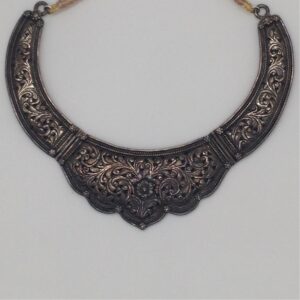 Silver 925 Oxidised Necklace JNC0016