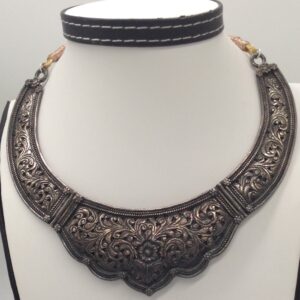 Silver 925 Oxidised Necklace JNC0016