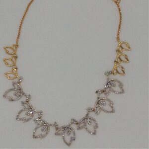 Cz stones necklace set jnc0001