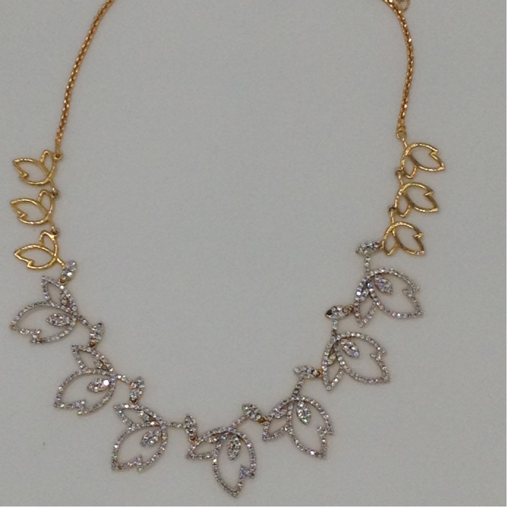 Cz stones necklace set jnc0001