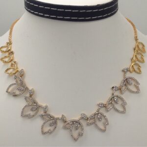 Cz stones necklace set jnc0001