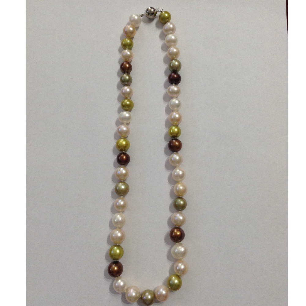 Freshwater Multicolour Potato Pearls Mala JPM0221