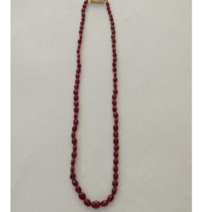 Natural Red Ruby Oval Aweja Mala JSR0113