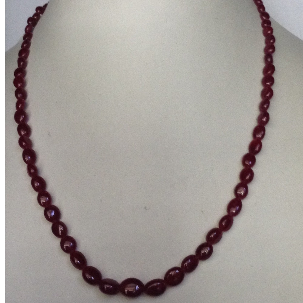 Natural Red Ruby Oval Aweja Mala JSR0113