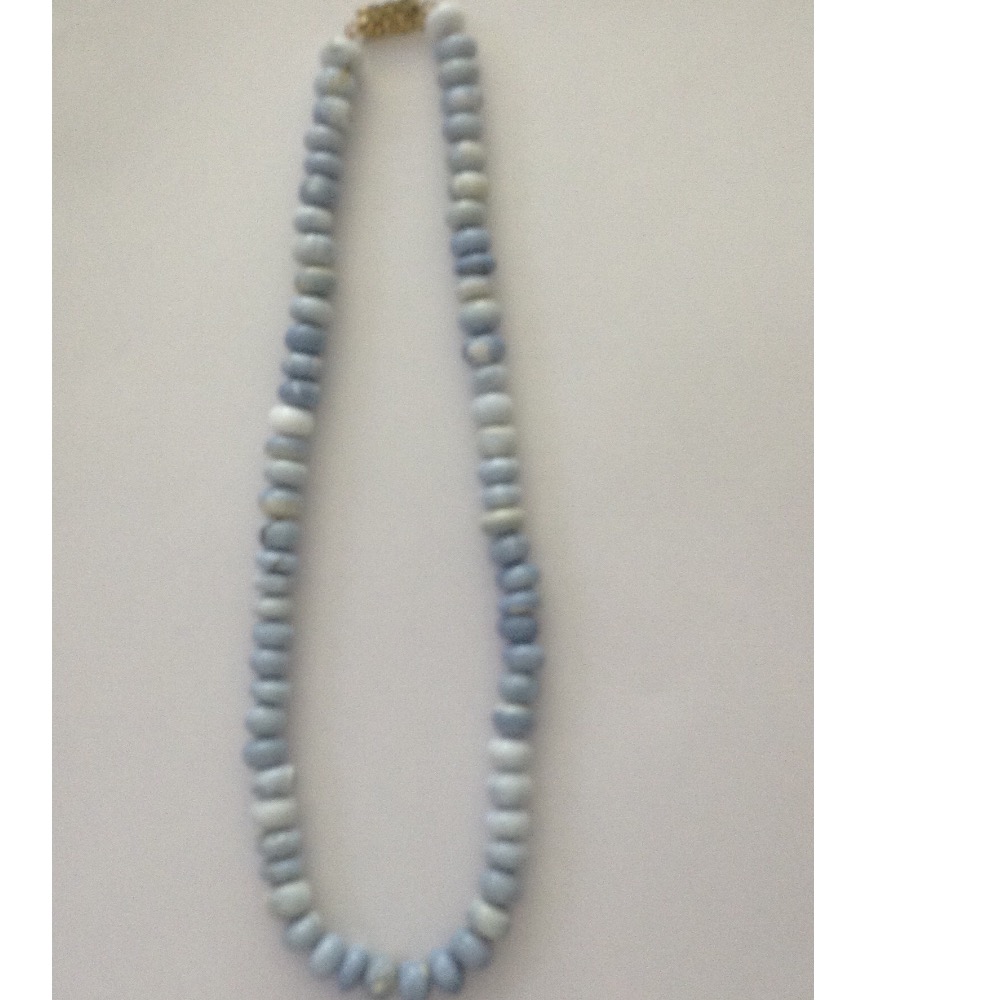 Natural Blue Opal Round Beeds Mala JSS0006