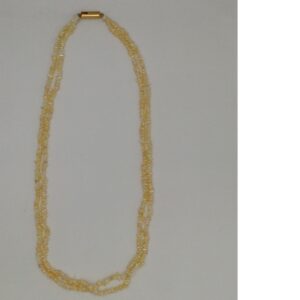 Sea Water Keshi Flower Cream Pearls Necklace JPM0025