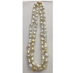 South Sea Keshi Baroque Pearls 2 layers JPM0004