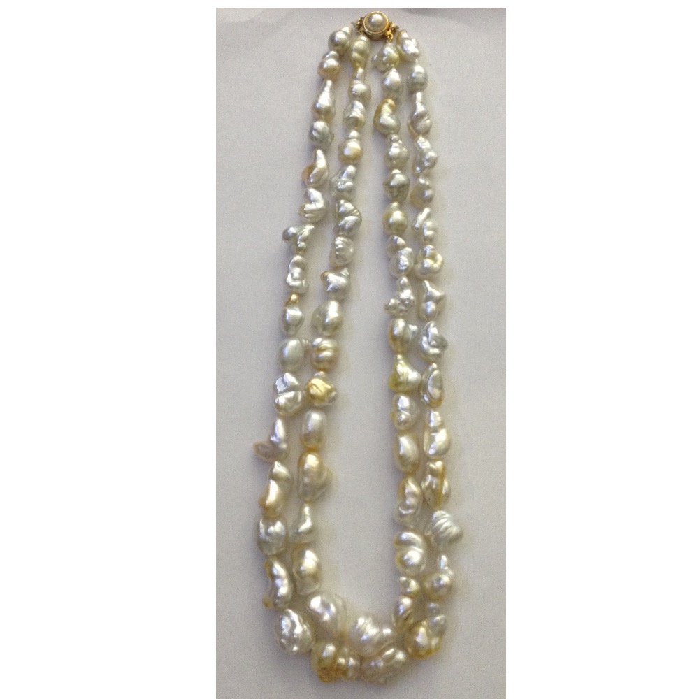 South Sea Keshi Baroque Pearls 2 layers JPM0004