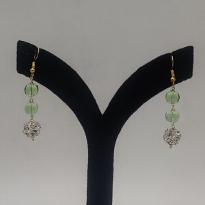 Green CZ Necklace Set JSS1003