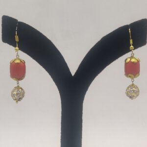 Coral Drums Necklace Set JSS1001