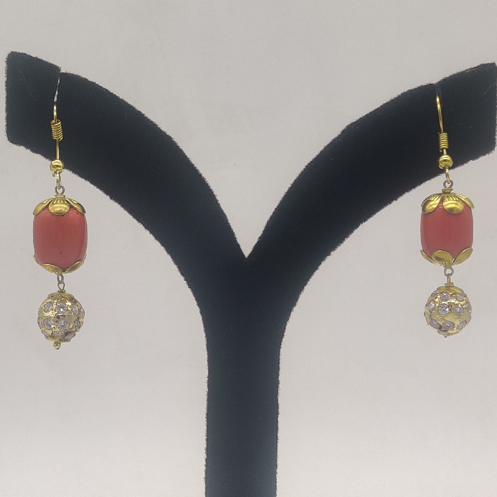 Coral Drums Necklace Set JSS1001