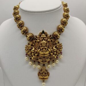 Laxmi Antique Necklace Set JNC2006