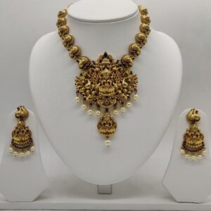 Laxmi Antique Necklace Set JNC2006