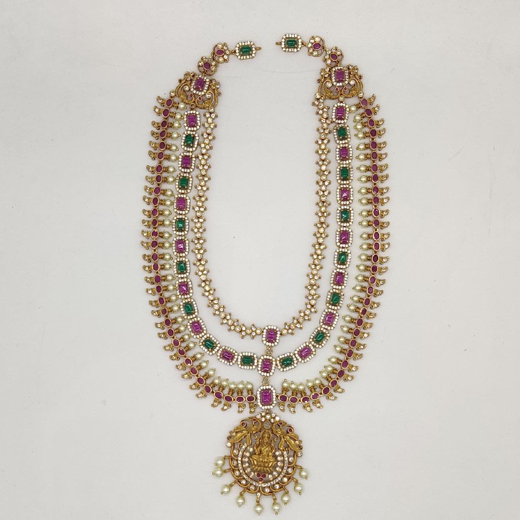 Cz Long Necklace Set JNC2005