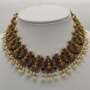 Lakshmi Antique Necklace Set JNC2004