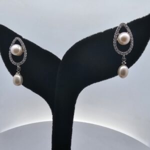 CZ Pearl Tops Jer0305