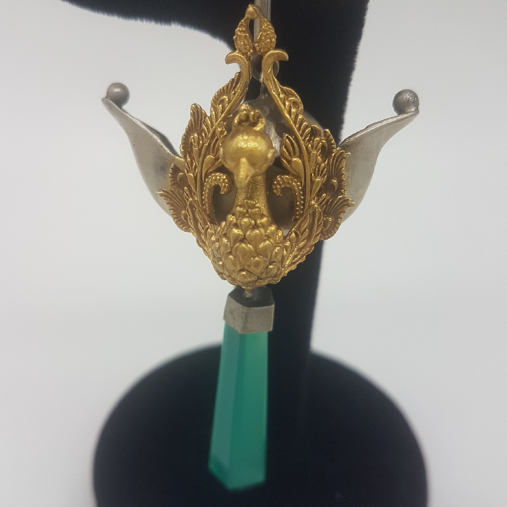 Silver Nakhra Ear Hangings JER0270