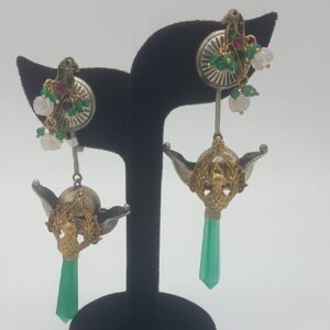 Silver Nakhra Ear Hangings JER0270