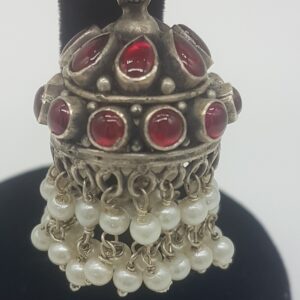 Silver Nakhra Ear Hangings JER0272