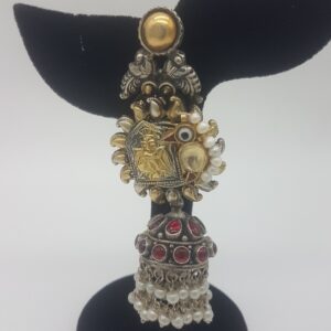 Silver Nakhra Ear Hangings JER0272